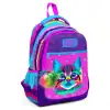 Yaygan Coral Hıgh Mor Pembe Kedi Desenli Üç Bölmeli Okul Sırt Çantası 23477