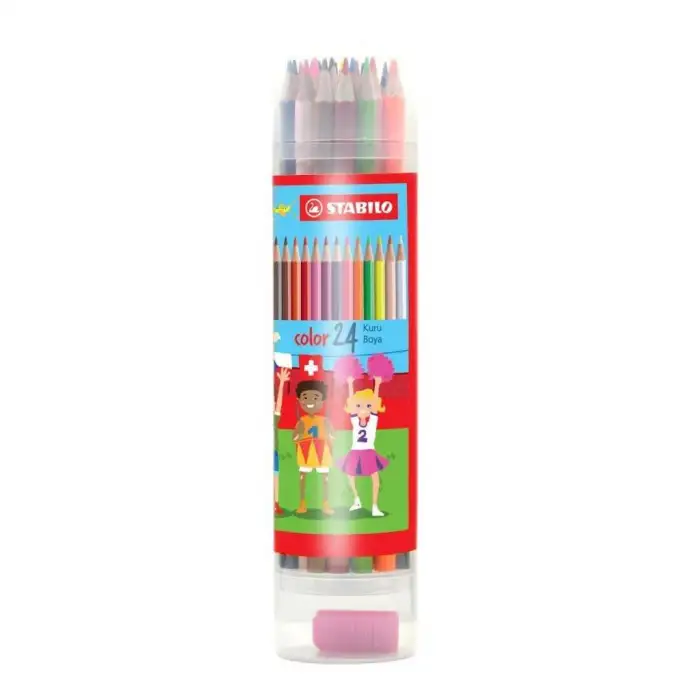 Umur Stabılo Color 24 Lü Plastik Tüp