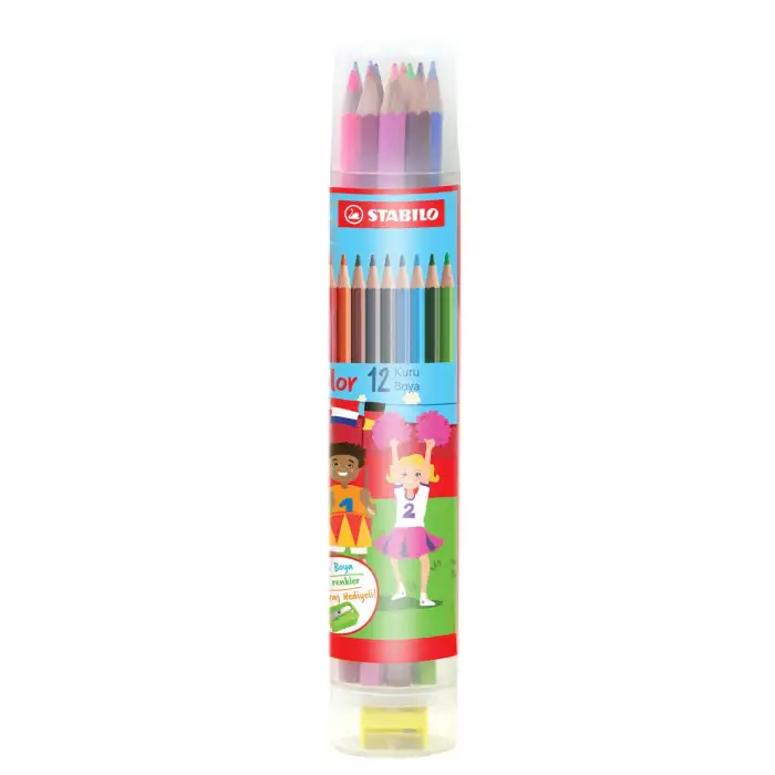 Umur Stabılo Color 12 Li Plastik Tüp