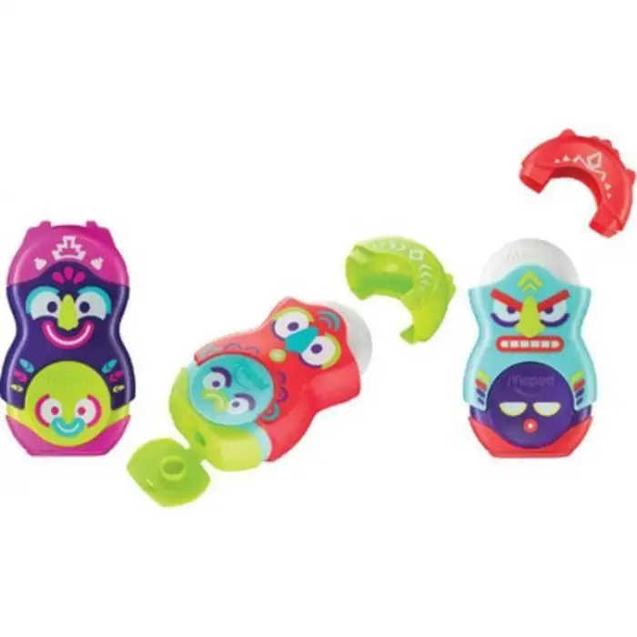 Maped Loopy Fancy Tek Delıklı Sılgılı Kalemtraş - Dısplay 049131