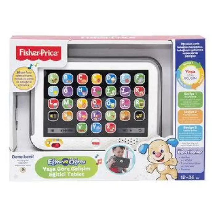 Mattel Fisher Price Yaşa Göre Gelişim Eğtici Tablet Mtl-Clk64
