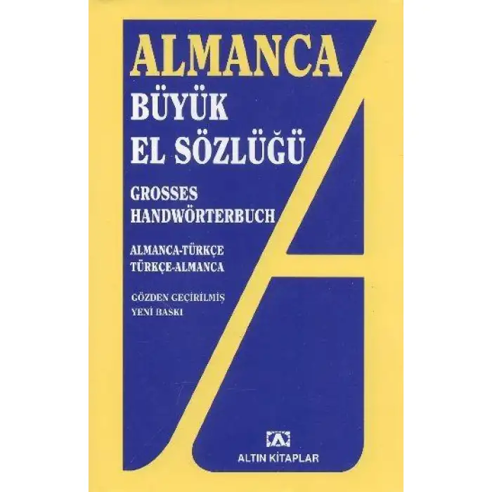 Altın Sözlük Almanca Büyük El Sözlüğü