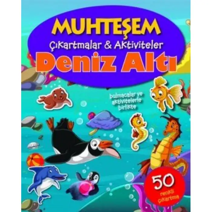 Parıltı Muhteşem Çıkartmalar Aktiviteler Denız Altı