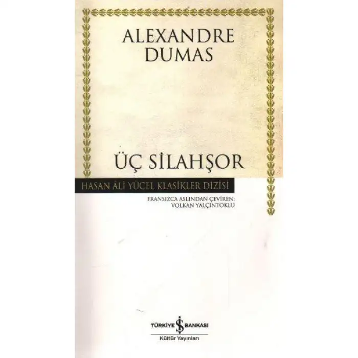 İby Üç Silahşör K.Kapak