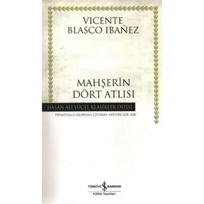 İşbankası Mahşerin Dört Atlısı Hasan Ali Yücel Klasikleri