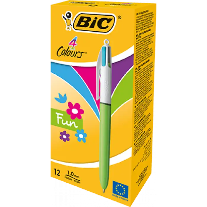 Bic 4 Renk Fashion 887777 Kutu Bcl