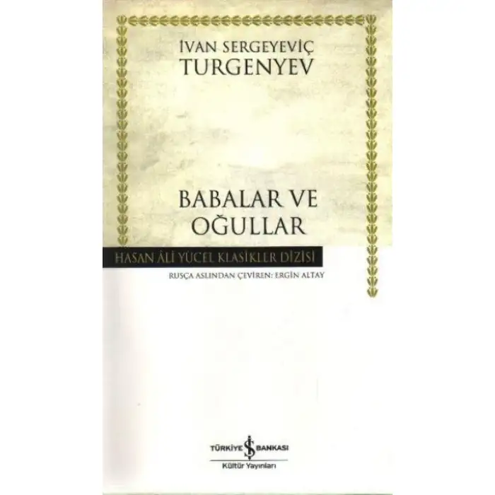 İby Babalar Ve Ogullar (K Kapak) -Turganye