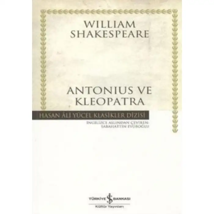 İby W Shakespeare / Antonıus Ve Kleopatra