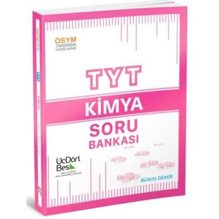 Üçdörtbeş Tyt Kimya Soru Bankası 2024-25