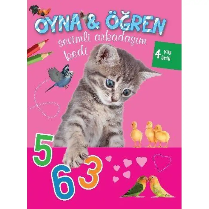 Parıltı Oyna-Öğren Sevimli Arkadaşım Kedi 4 Yaş Üstü