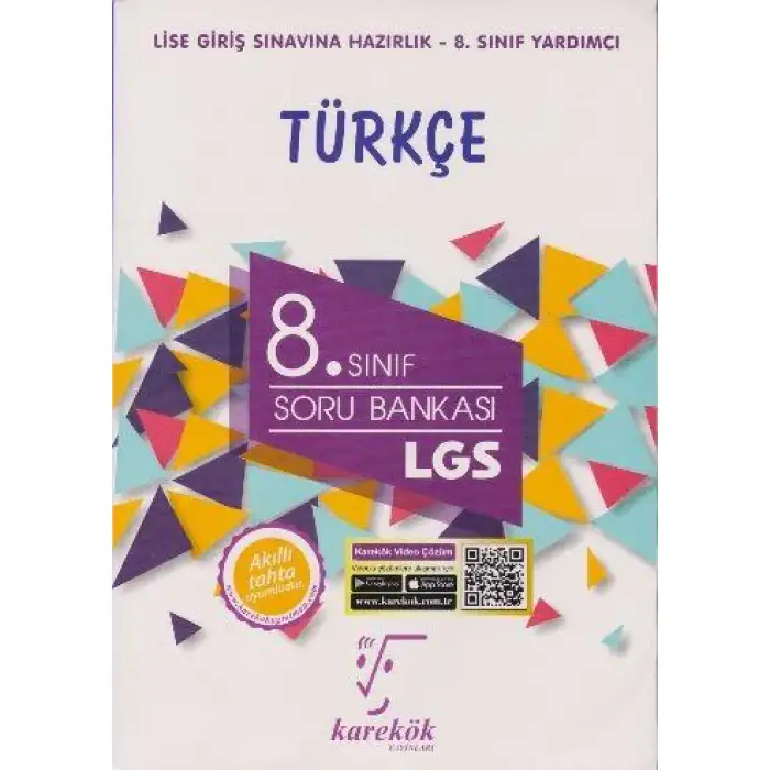 Karekök 8.Sınıf Türkçe Soru Bankası