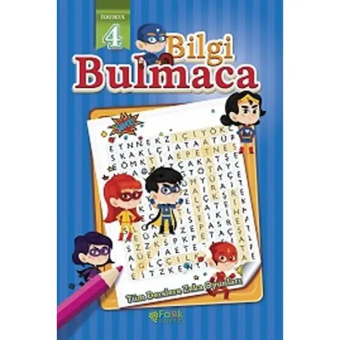 Fark Bilgi Bulmaca İlkokul 4.Sınıf