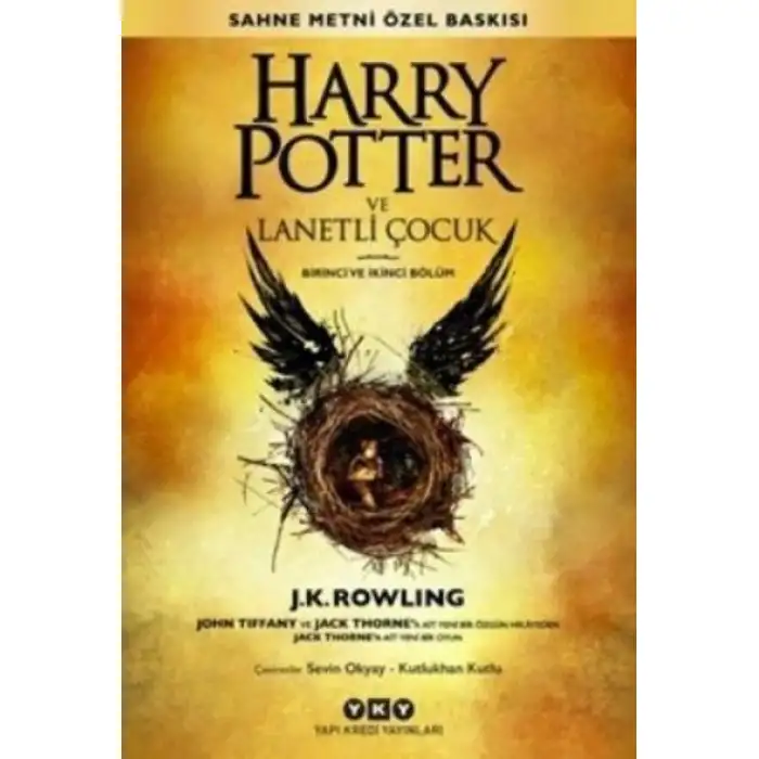 Yky Harry Potter Ve Lanetli Çocuk