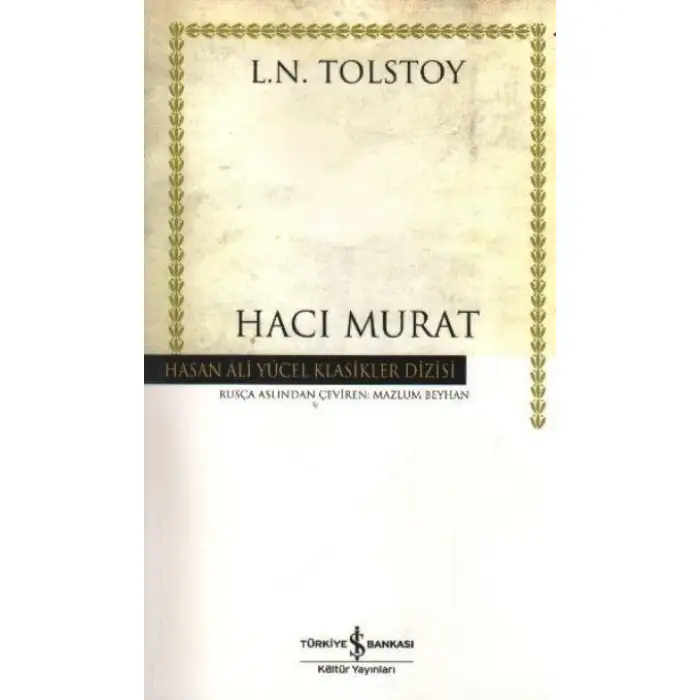 İby Hacı Murat K.Kapak