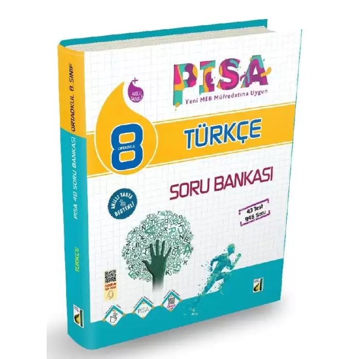 Damla 8.Sınıf Türkçe Pısa Soru Bankası 2019