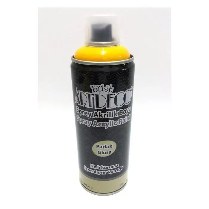 Artdeco Akrilik Sprey Boya 400ml Güneş Sarı 160