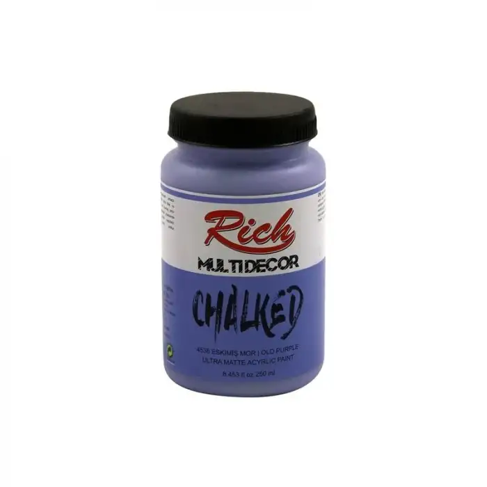 Rich Multi Decor Chalked 250 Cc Eskimiş Mor Mltdcr-250-4536