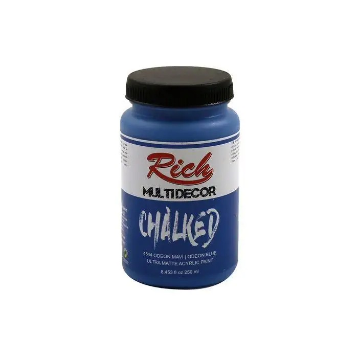 Rich Multi Decor Chalked 250 Cc Odeon Mavi Mltdcr-250-4544