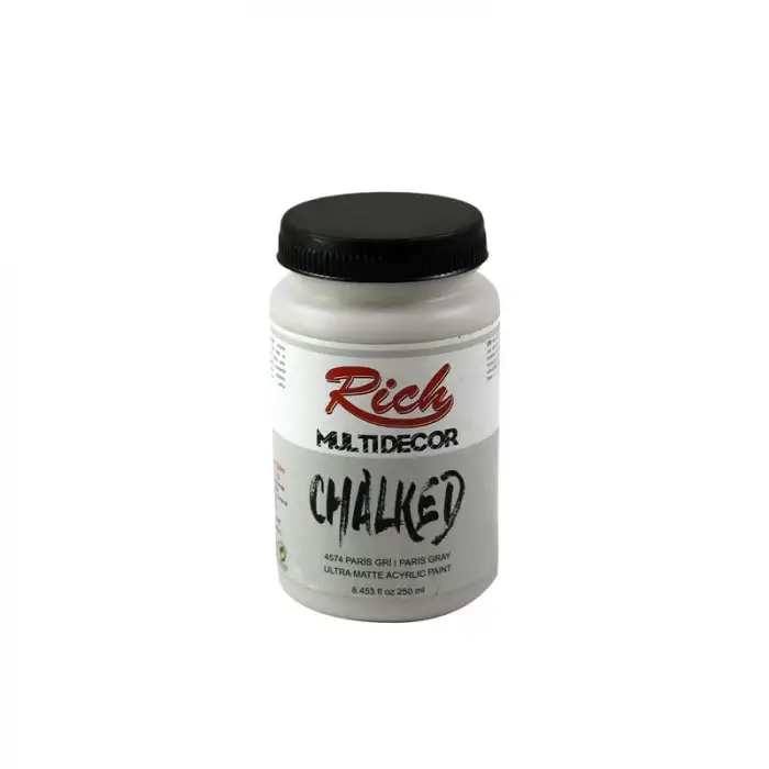 Rich Multi Decor Chalked 250 Cc Paris Gri Mltdcr-250-4574