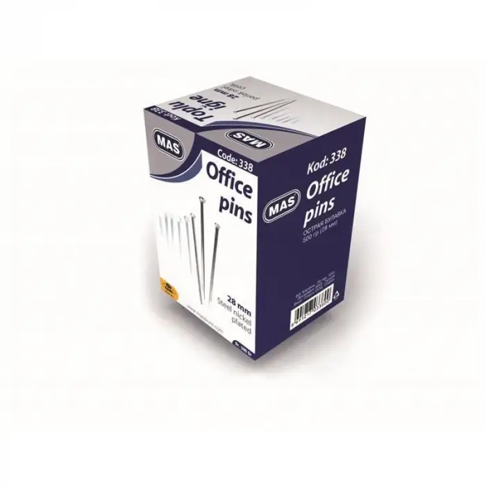 Mas 338 Toplu İğne 28mm 500gr