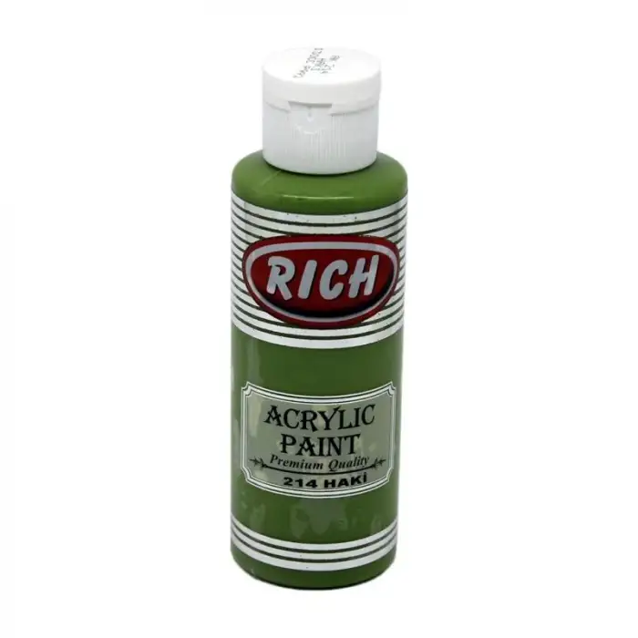 Rich Master Akrilik Boya 120 Cc Haki Ak-120-214