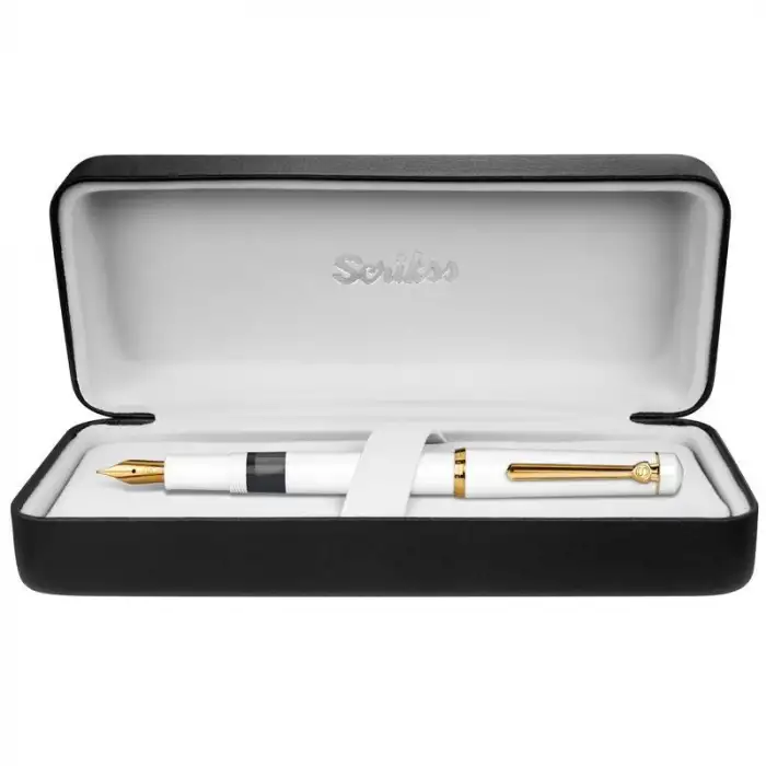 Scrikss Beyaz Dolma Kalem 419 Lüks Kutuda