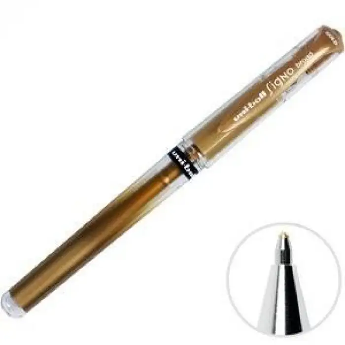 Uniball Signo Broad 1.0 Davetiye Kalemi Um-153 Altın