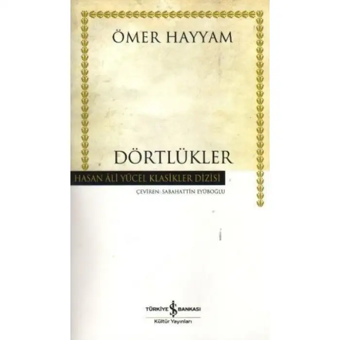 İby Dörtlükler-Hasan Ali Yücel Klasikleri