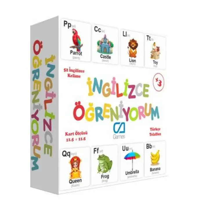 Cag Eğitici İngilizce Öğreniyorum Ca-5044