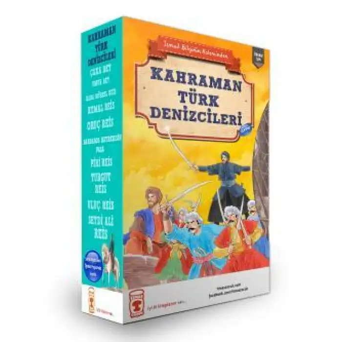 Timaş Kahraman Türk Denizciler Seti 10 Kitap