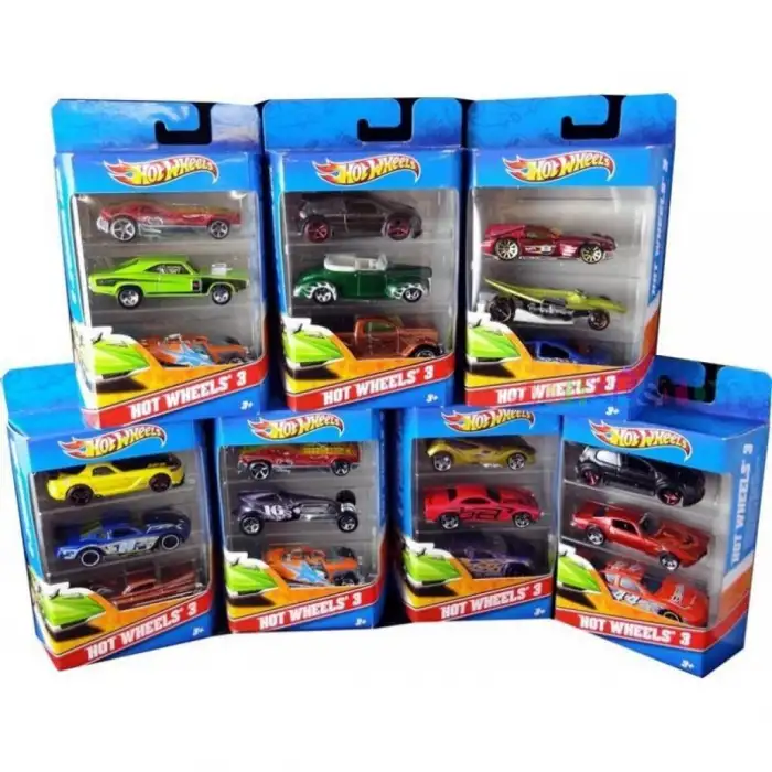 Mattel Hot Wheels Üçlü Araba Seti Mtl-K5904