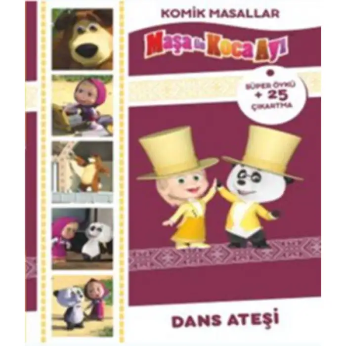 Doğan Maşa İle Koca Ayı Dans Ateşi Komik Masallar