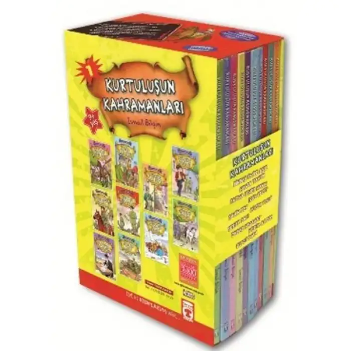 Timaş Kurtuluşun Kahramanları 1.Set 10 Kitap