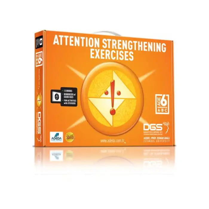 Adeda Dikkati Güçlendirme Seti İngilizce 6 Yaş 2019