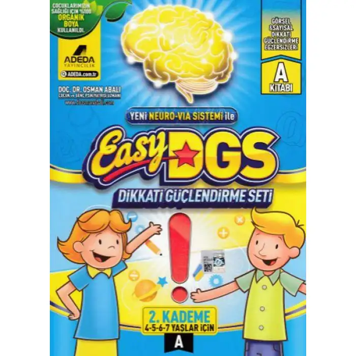 Adeda Dikkati Güçlendirme Seti Easy 4-7 A 2019