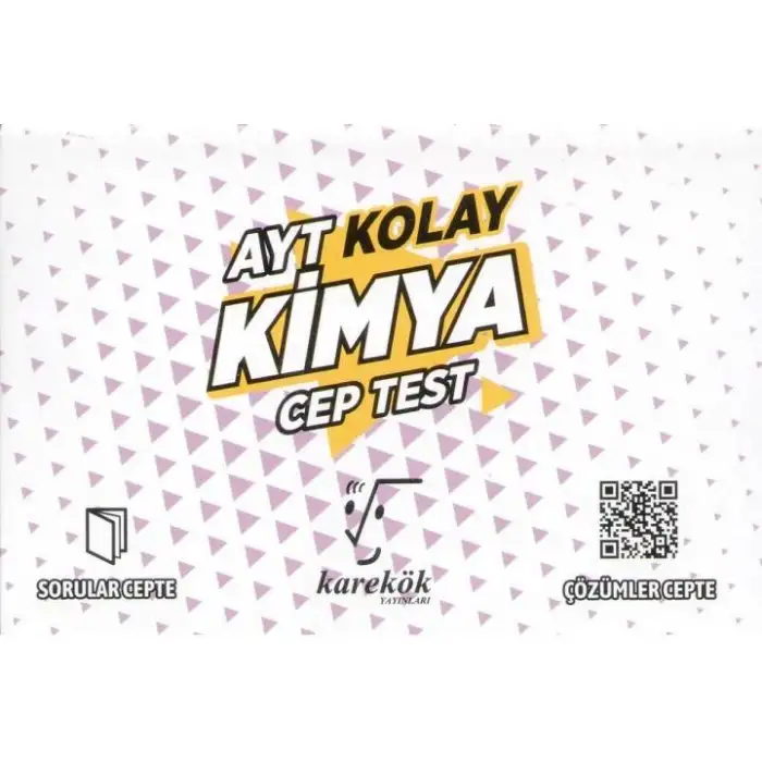 Karekök Ayt Kimya Kolay Cep Test 2020
