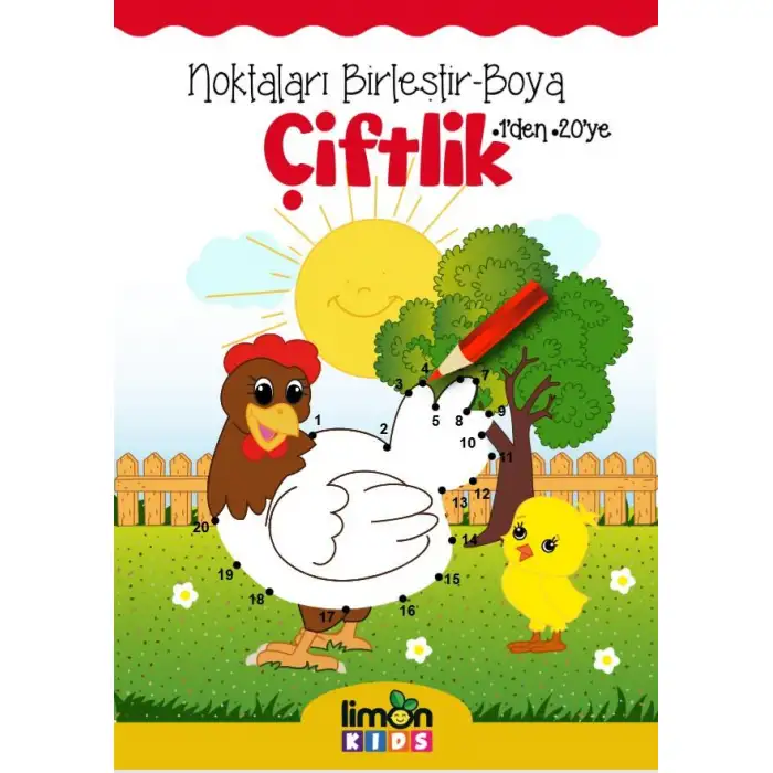 Limonkids Noktaları Birleştir Boya Çiftlik