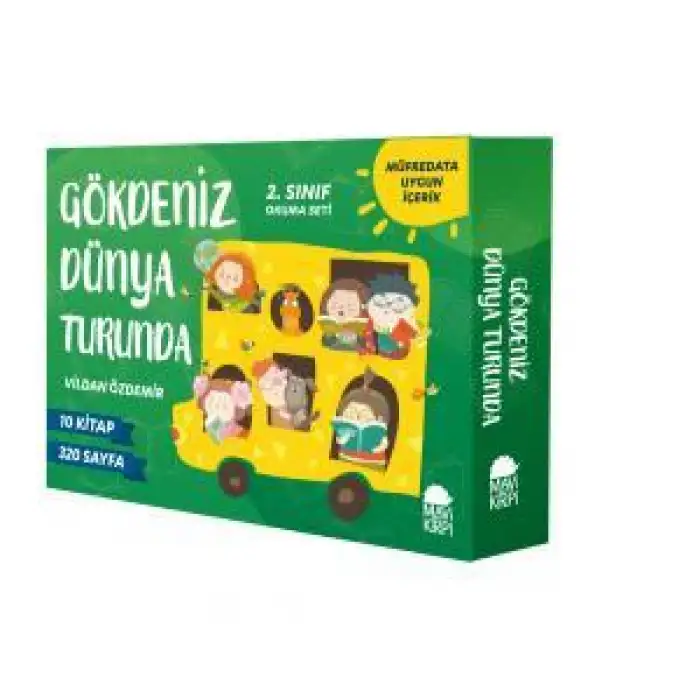 Mavi Kirpi 2.Sınıf Gökdeniz Dünya Turunda 10 Kitap