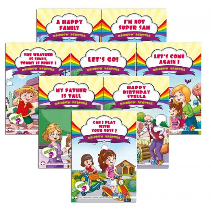 Afs Rainbow Readers 3 (9 Kitap+1 Cd)