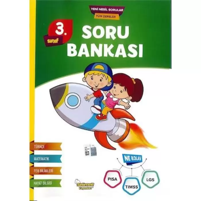 Selimer 3.Sınıf Tüm Dersler Ne Kolay Soru Bankası 2020
