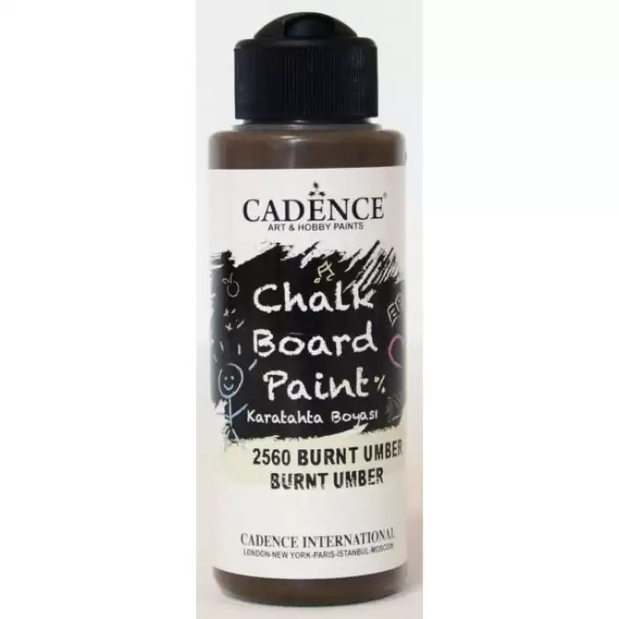 Cadence Kara Tahta Boyası Burntumber 120 Ml
