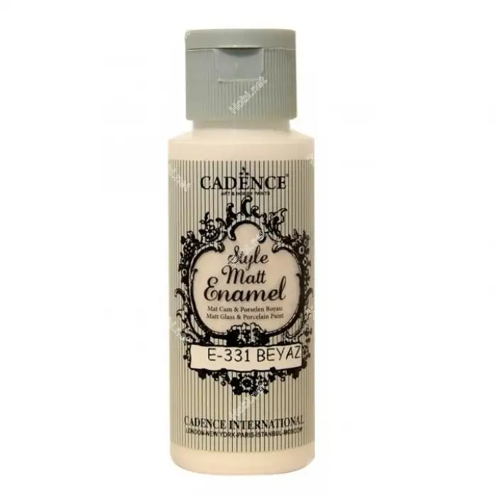 Cadence Enamel Cam Boyası Beyaz 59ml