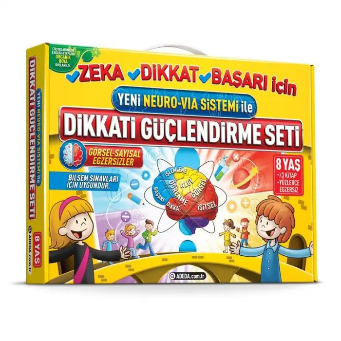 Dikkati Güçlendirme Seti Dgs 8 Yaş