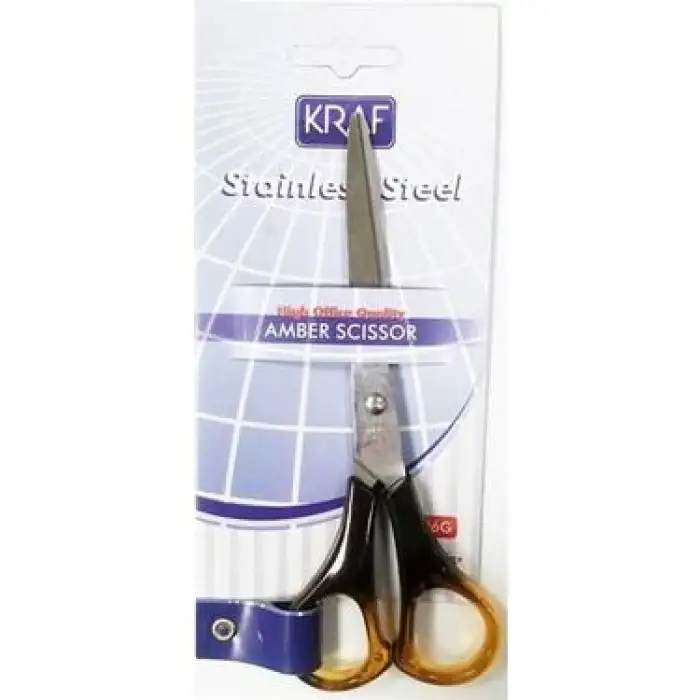 Kraf Makas Akrilik Saplı 16Cm 706G