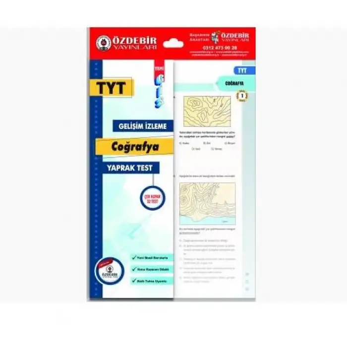 Özdebir Tyt Coğrafya Gis Yaprak Test 2021