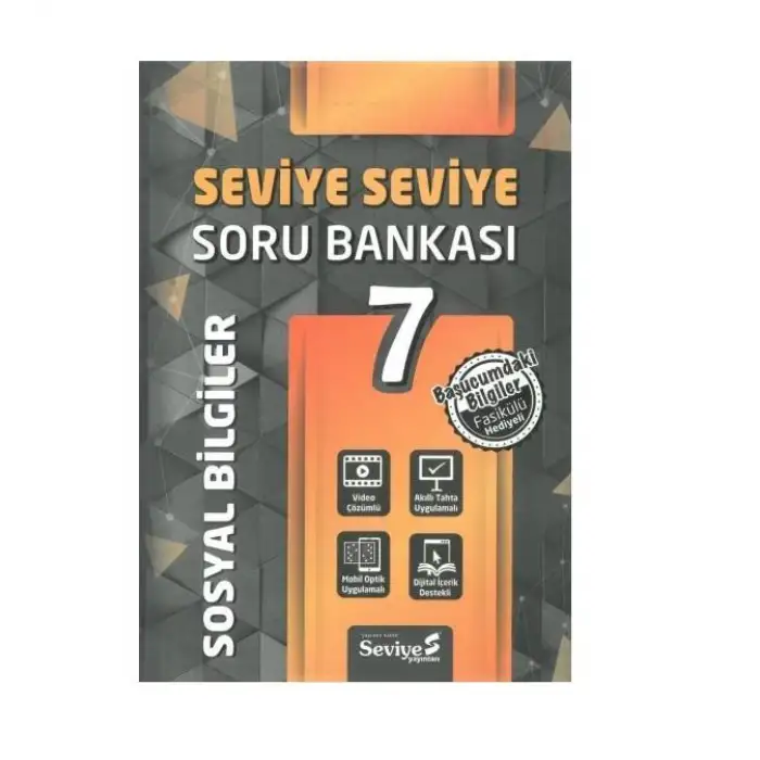 Seviye 7.Sınıf Sosyal Bilgiler Soru Bankası + Fasikül 2021