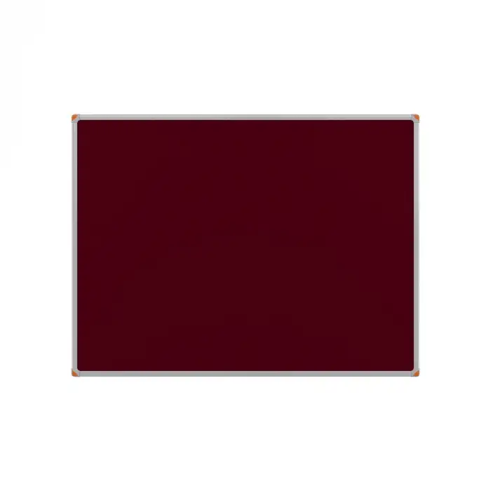 Panda 90x150 Kumaş Kaplı Pano Metal Çerceve Pan-958 Bordo