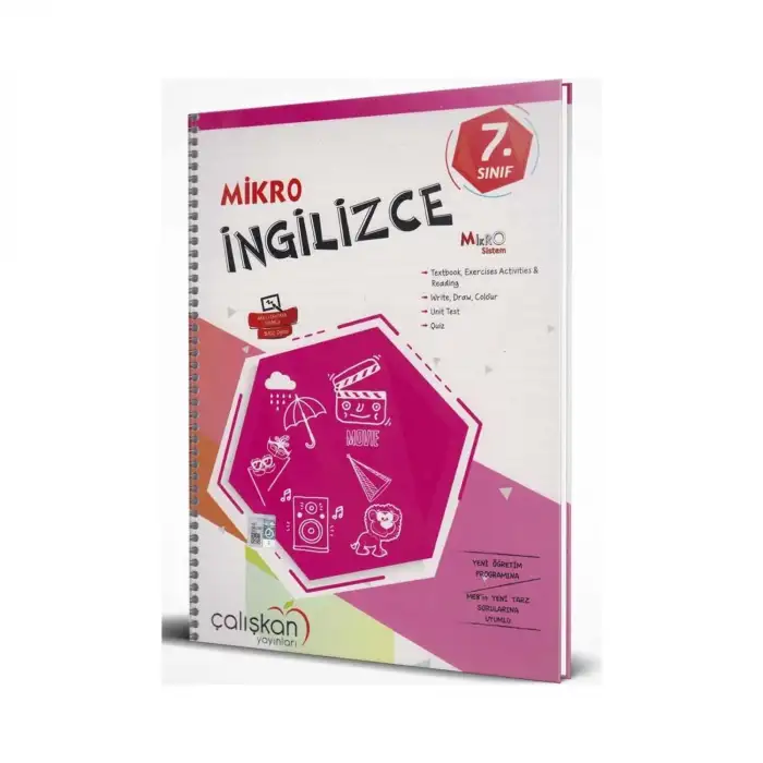 Çalışkan 7.Sınıf İngilizce Mikro Defter 2020