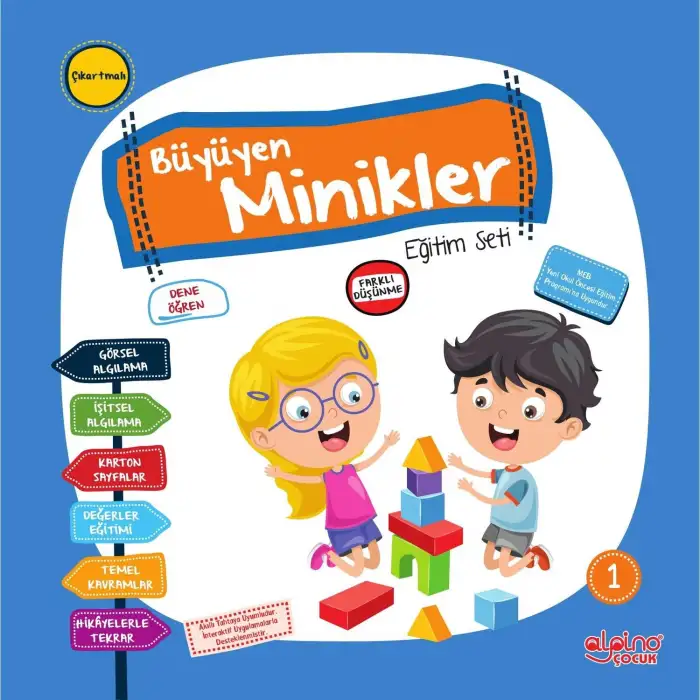 Alpinoçocuk Büyüyen Minikler Eğitim Seti