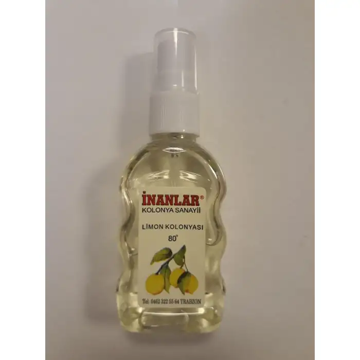 İnanlar 50 Ml Sprey Kolonya Limon